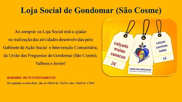 Banner Loja Social Gondomar 2021